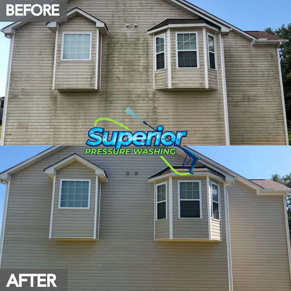 Superior pressure washing house washing