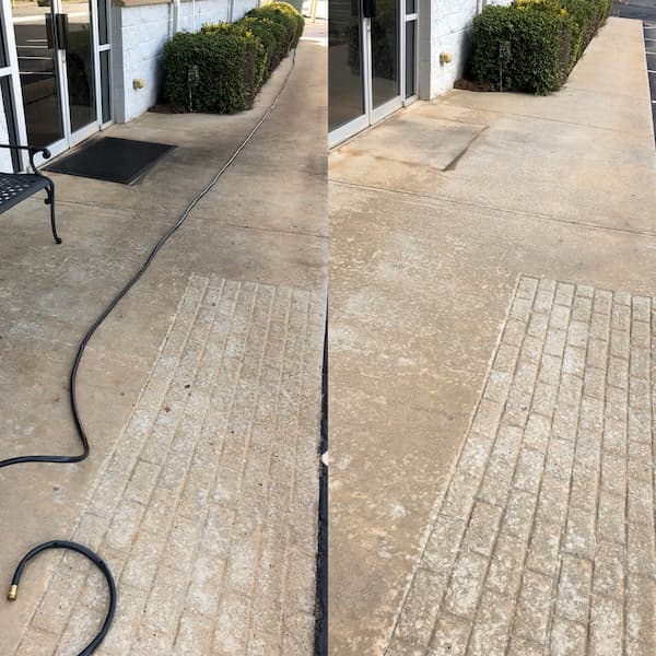 Another Concrete Cleaning in Douglasville, GA