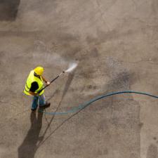 Concrete cleaning