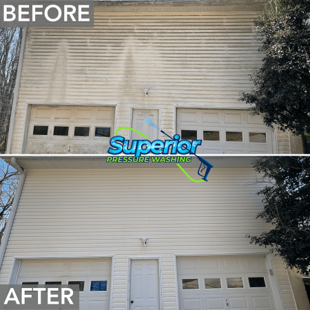 Soft washing vs pressure washing which is safer for painted siding